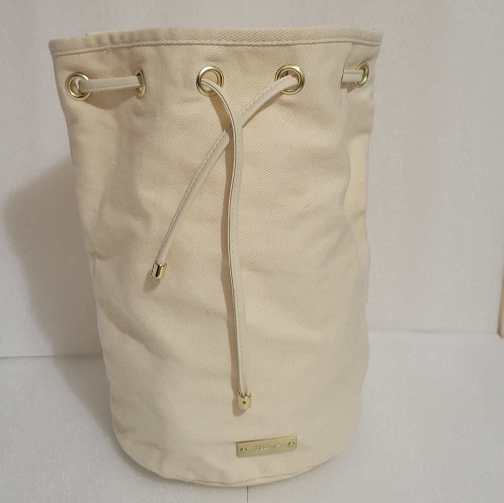 Chloe Drawstring Accessories Bucket  Bag